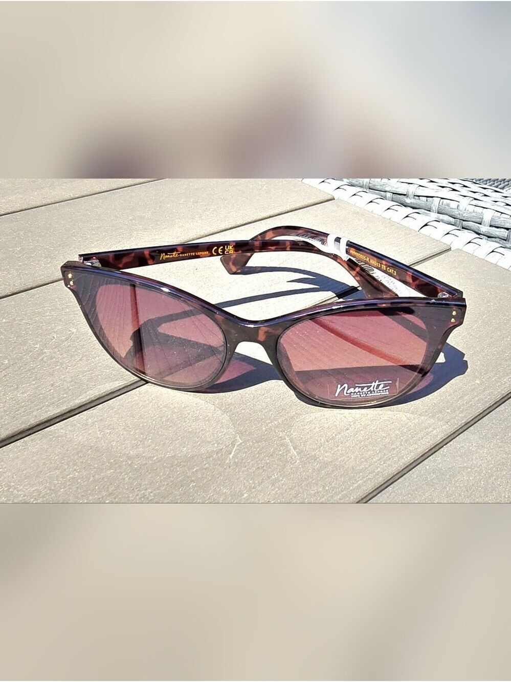 NEW! Nanette Lepore Women's Tortoiseshell Sunglasses